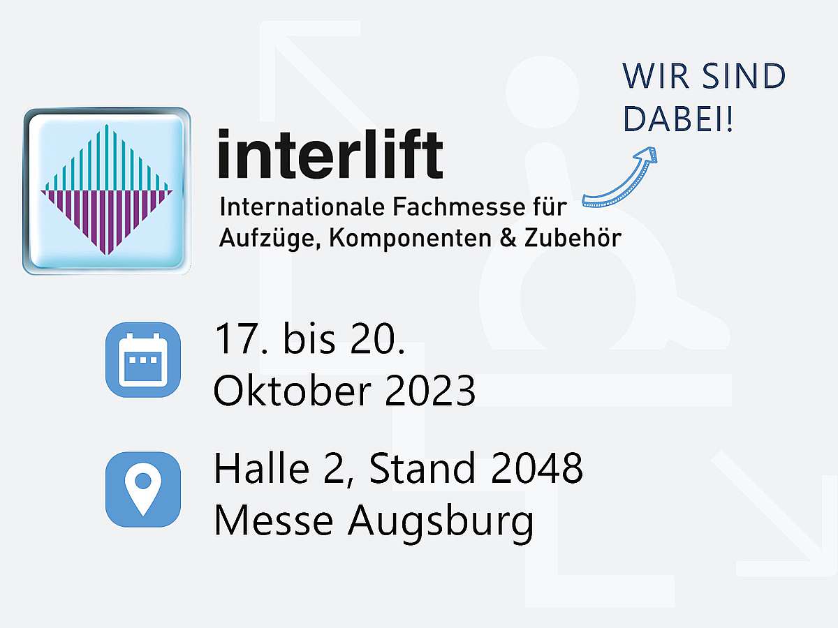 Interlift: 17. bis 20. Oktober 2023