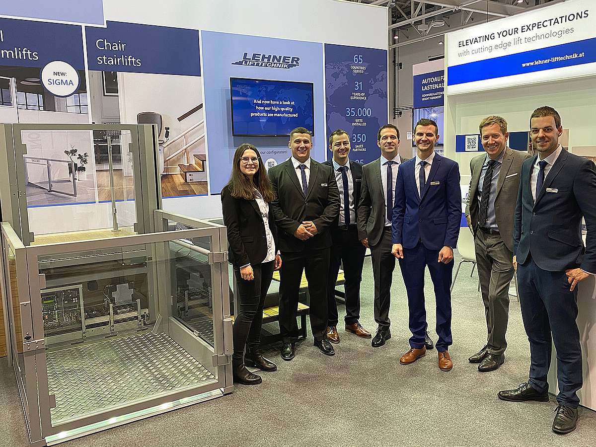 Our team at the Interlift 2022